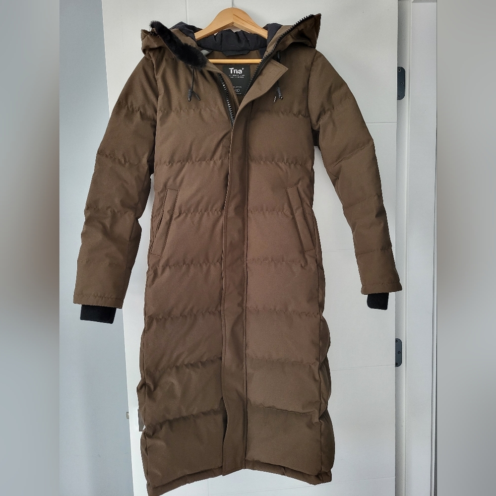 Aritzia TNA Saint Anton's Long Parka (Powder Parka) XS
